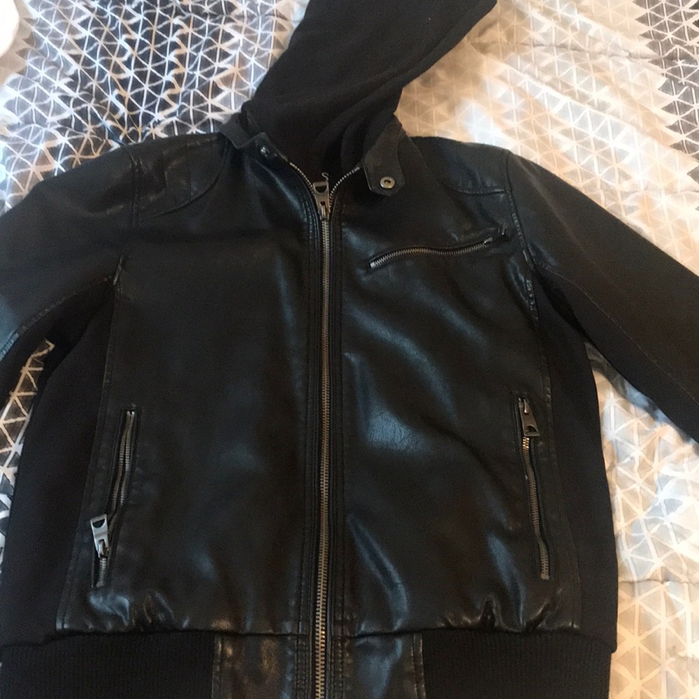 Leather jacket